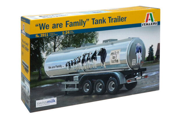 ITALERI 3911 TANK TRAILER “ WE ARE FAMILY” 1/24