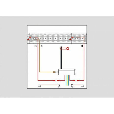 MARKLIN 74043 AANSLUITGARNITUUR VOOR SEINEN H0