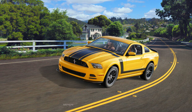 REVELL 07652 2013 FORD MUSTANG 1/25