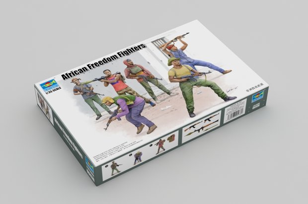 TRUMPETER 00438 AFRICAN FREEDOM FIGHTERS 1/35
