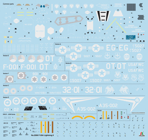 ITALERI 2506 F-35 A LIGHTING II 1/32