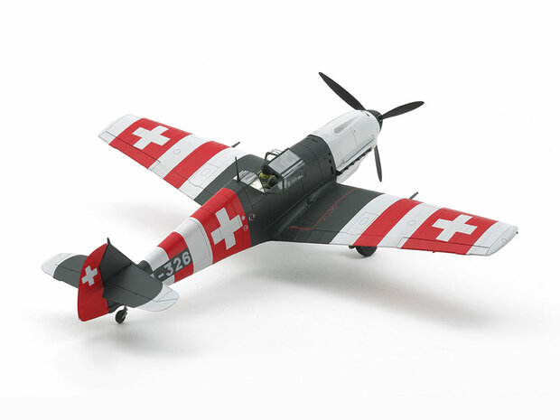 TAMIYA 25200 SWISS MESSERSCHMITT Bf109 E-33 1/48