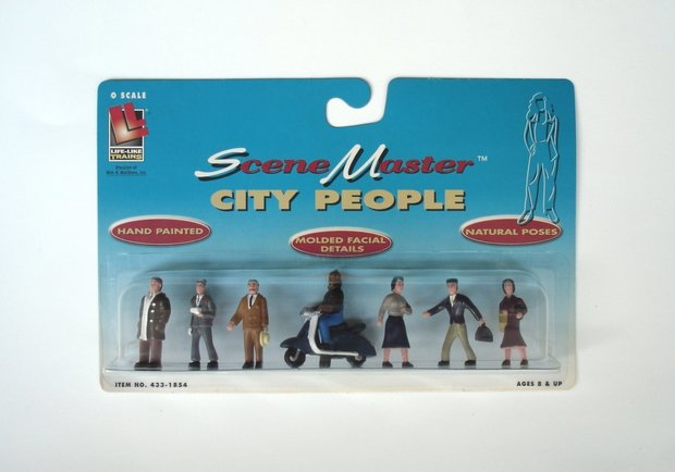 SCENE MASTER 433-1854 CITY PEOPLE 0