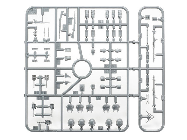 TAMIYA 32413 GERMAN ARMORED RAILWAY VEHICLE P204(f) 1/35