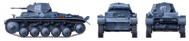 TAMIYA 35292 GERMAN PANZERKAMPFWAGEN II 1/35