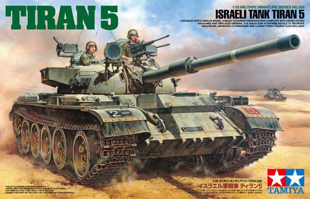 TAMIYA 35328 ISRAELI TANK TIRAN 5 1/35