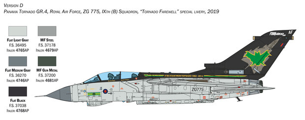 ITALERI 2513 TORNADO GR. 4 1/32