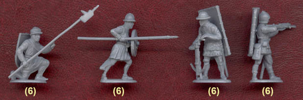 ZVEZDA 8053 FRENCH INFANTRY OF THE 100 YEARS WAR 1/72
