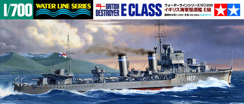 TAMIYA 31909 BRITISH DESTROYER E CLASS 1/700