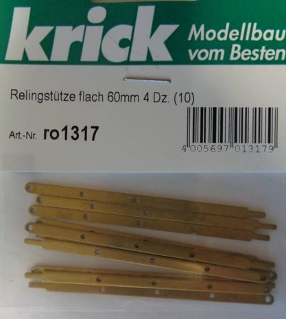 KRICK ro1317 RAILINGSTANDAARD 60 MM (VE 10)