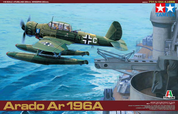 TAMIYA 37006 ARADO Ar196A 1/48