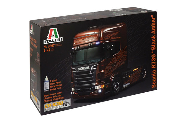 ITALERI 3897 SCANIA R730 “BLACK AMBER” 1/24