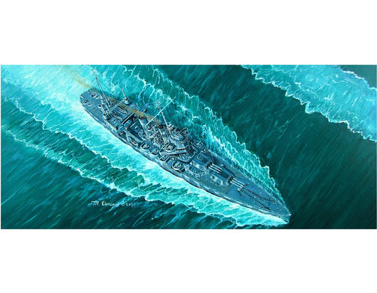 TRUMPETER 05749 USS VINCENNES CA-44 1/700