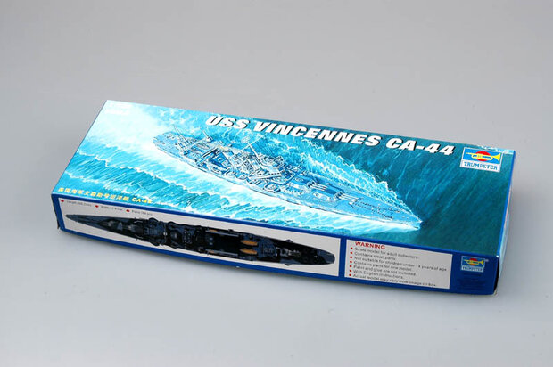 TRUMPETER 05749 USS VINCENNES CA-44 1/700