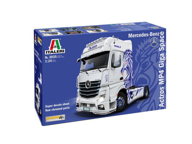 ITALERI 3935 MERCEDES BENZ ACTROS MP4 GIGA SPACE 1/24