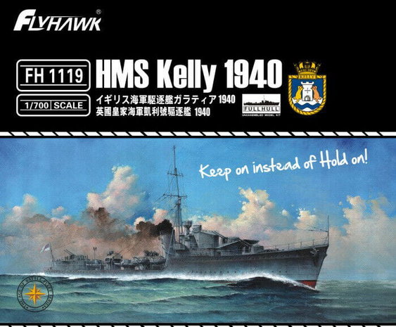 FLYHAWK FH 1119 HMS KELLY 1940 1/700