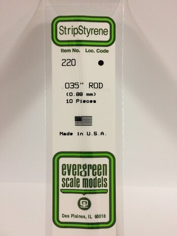 EVERGREEN 220 035” STAAF (VE 10)