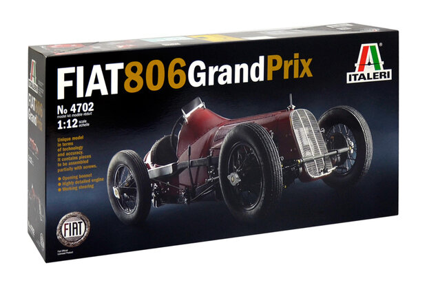 ITALERI 4702 FIAT 806 GRAND PRIX 1/12