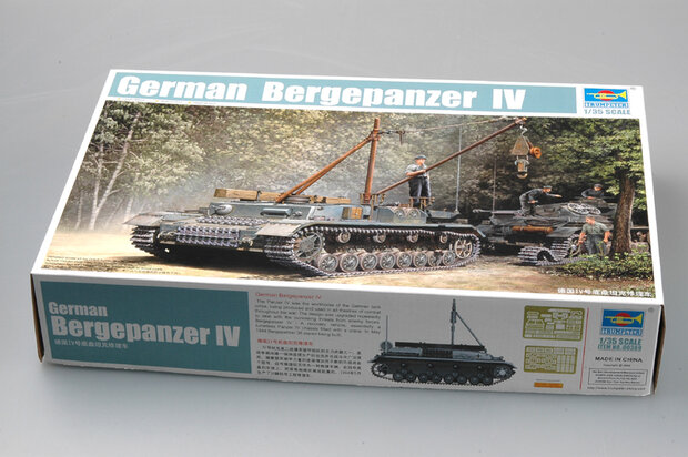 TRUMPETER 00389 GERMAN BERGEPANZER IV 1/35