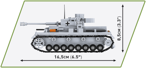 COBI 2714 PANZER IV AUSF. G 1/48