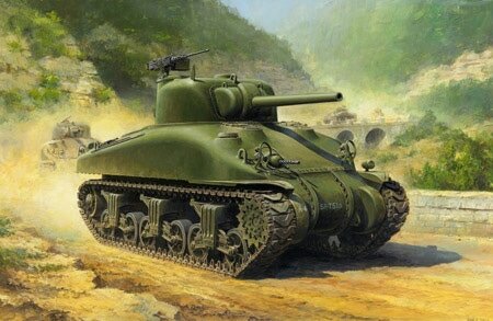 TAMIYA 32523 U.S. MEDIUM TANK M4A1SHERMAN 1/48