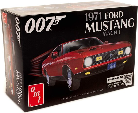 AMT AMT1187M/12 1971 FORD MUSTANG MACH I “JAMES BOND” 1/25