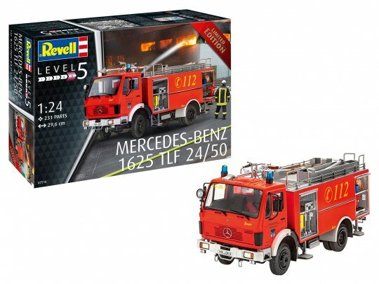 REVELL 07516 MERCEDES-BENZ 1625 TLF 24/50 1/24