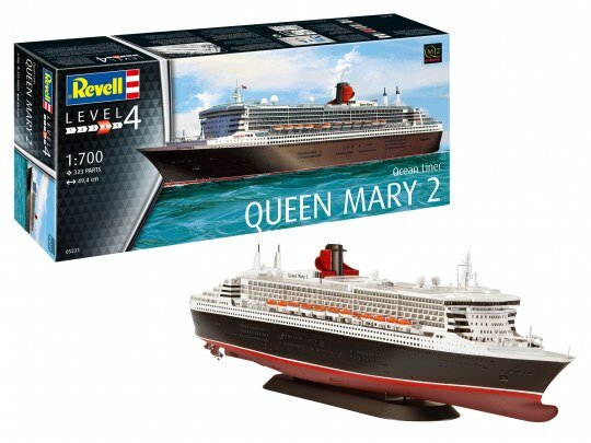 REVELL 05231 OCEAN LINER QUEEN MARY 2 1/700 