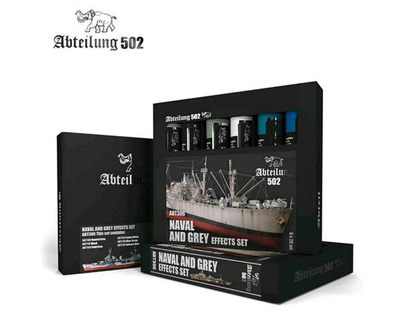 ABTEILUNG 502 ABT306 NAVAL AND GREY EFFECTS SET