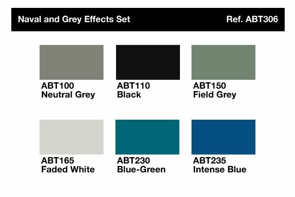 ABTEILUNG 502 ABT306 NAVAL AND GREY EFFECTS SET