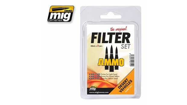 MIG-7451 FILTER SET VOOR WOESTIJN VOERTUIGEN (VE 3)