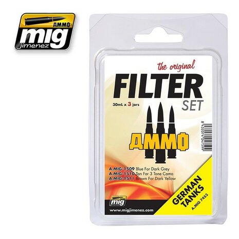 MIG-7453 FILTER SET VOOR DUITSE TANKS (VE 3)