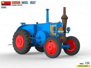 MINIART 24003 D8506 MOD 1937 GERMAN TRACTOR 1/24