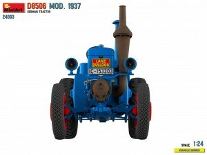 MINIART 24003 D8506 MOD 1937 GERMAN TRACTOR 1/24