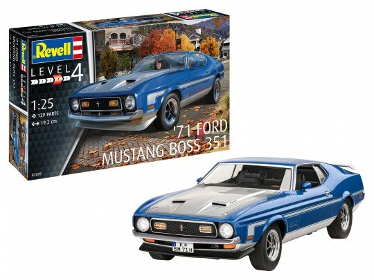 REVELL 07699 ’71 FORD MUSTANG BOSS 351 1/25