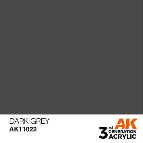 AK-11022 DARK GREY 17 ML