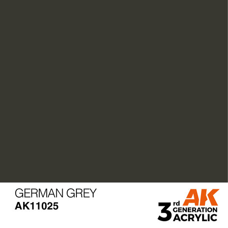 AK-11025 GERMAN GREY 17 ML