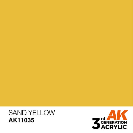 AK-11035 SAND YELLOW 17 ML