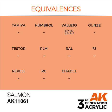 AK-11061 SALMON 17 ML