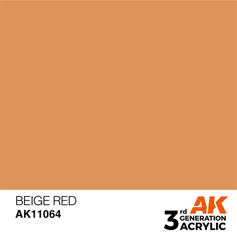 AK-11064 BEIGE RED 17 ML