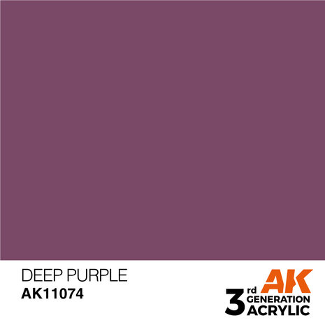 AK-11074 DEEP PURPLE 17 ML