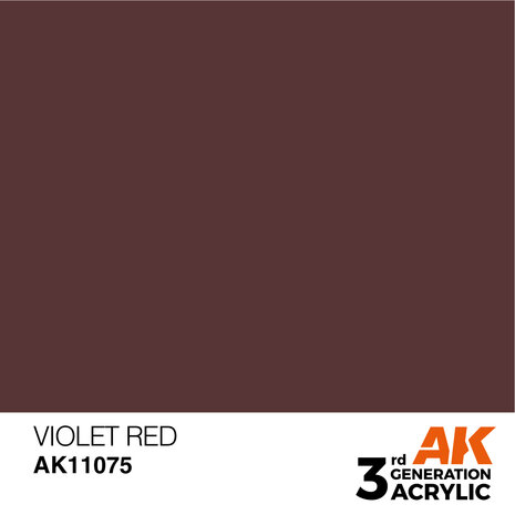 AK-11075 VIOLET RED 17 ML