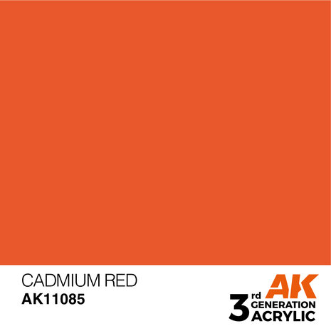 AK-11085 CADMIUM RED 17 ML