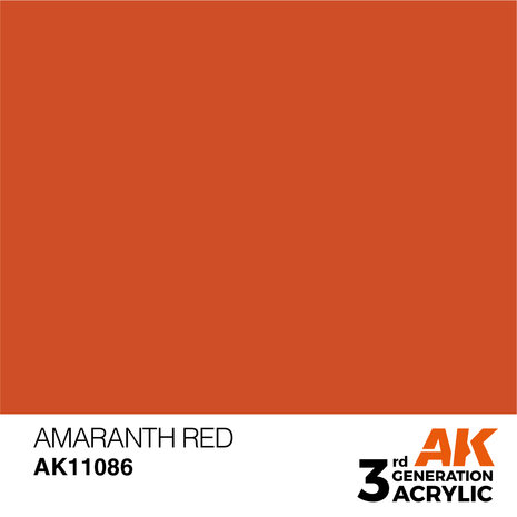 AK-11086 AMARANTH RED 17 ML