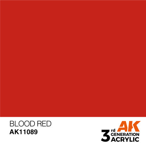 AK-11089 BLOOD RED 17 ML