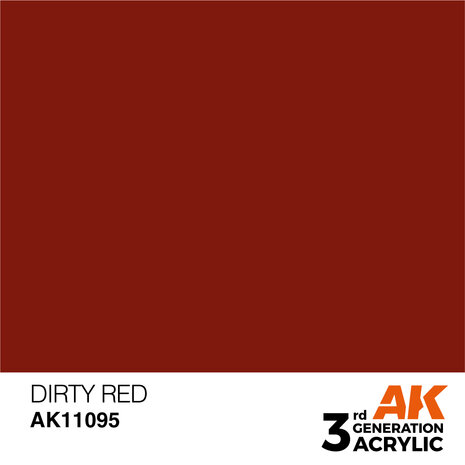 AK-11095 DIRTY RED 17 ML