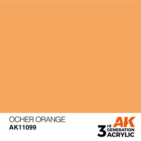 AK-11099 OCHER ORANGE 17 ML