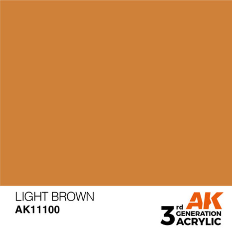 AK-11100 LIGHT BROWN 17 ML