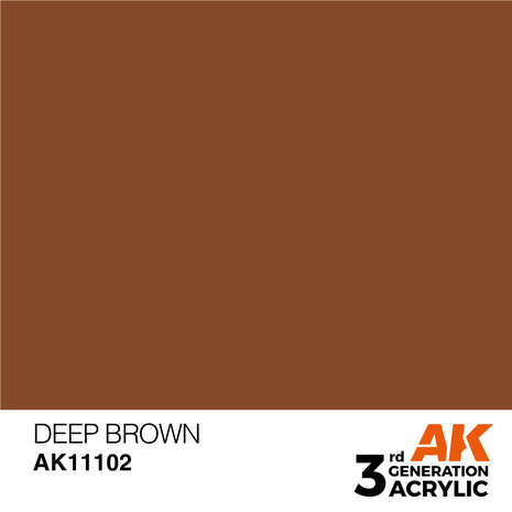 AK-11102 DEEP BROWN 17 ML