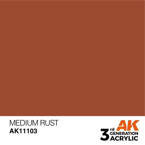 AK-11103 MEDIUM RUST 17 ML